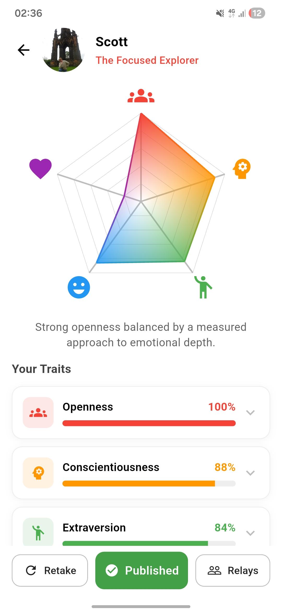 OCEAN Personality Test